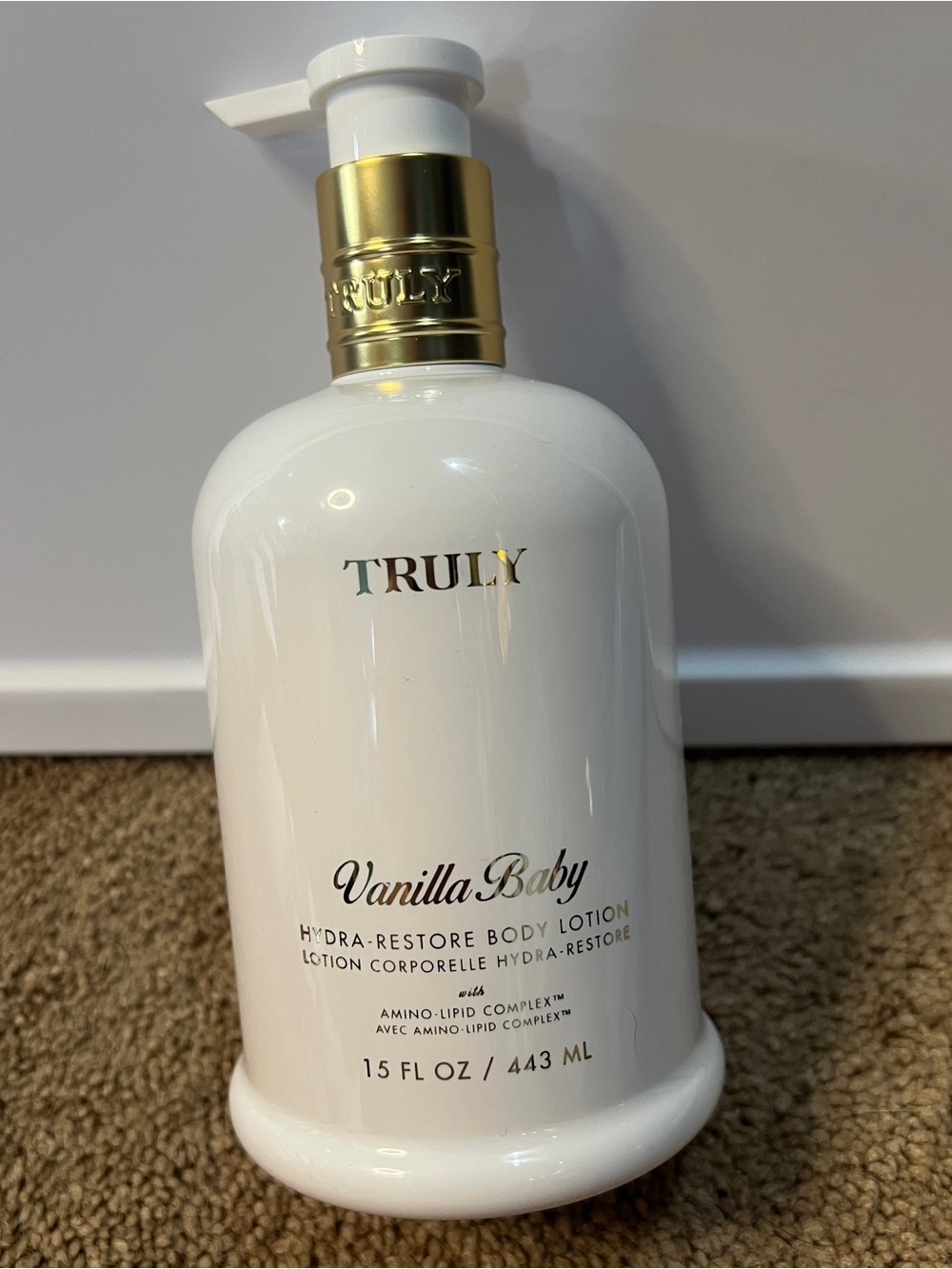 TRULY Beauty Vanilla Baby Hydra-Restore Body Lotion - 15 oz